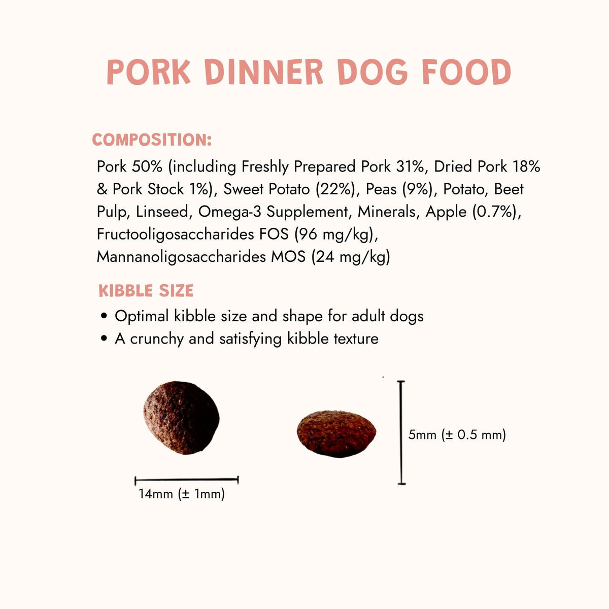 Pork Dinner Grain-Free Dry Dog Food